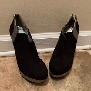 Suede Guess booties